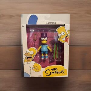 Jakks Pacific The Simpsons Bartman Action Figure 5 Inch Scale Wave 1 Brand New